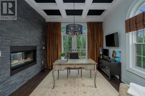 83 Barraclough Boulevard, Halton Hills, ON - Indoor With Fireplace