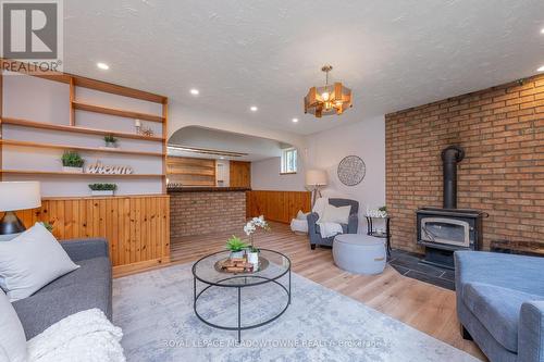 13055 Fourth Line, Milton, ON - Indoor Photo Showing Other Room With Fireplace