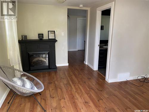 881 18Th Street W, Prince Albert, SK - Indoor Photo Showing Living Room With Fireplace