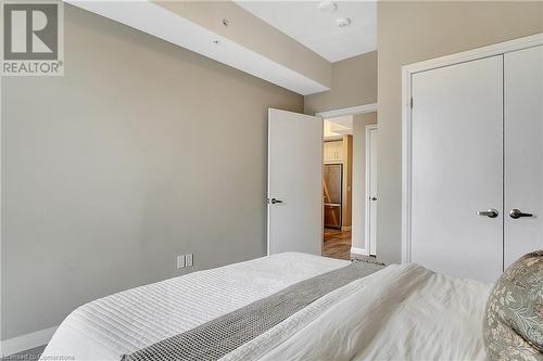 60 Charles Street Unit# 2403, Kitchener, ON - Indoor Photo Showing Bedroom