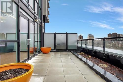 60 Charles Street Unit# 2403, Kitchener, ON - Outdoor With Balcony With Exterior