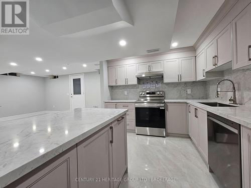 B - 1263 Rolph Terrace, Milton (1023 - Be Beaty), ON - Indoor Photo Showing Kitchen With Upgraded Kitchen