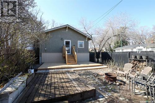 3438 Victoria Avenue, Regina, SK - Outdoor With Deck Patio Veranda