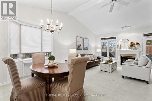 469 Rosecliffe Terrace, London, ON - Indoor Photo Showing Dining Room With Fireplace