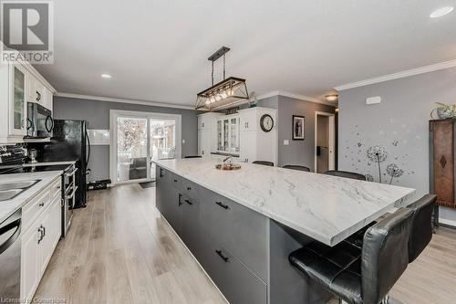 6 Abraham Drive N, Stratford, ON - Indoor Photo Showing Kitchen With Double Sink