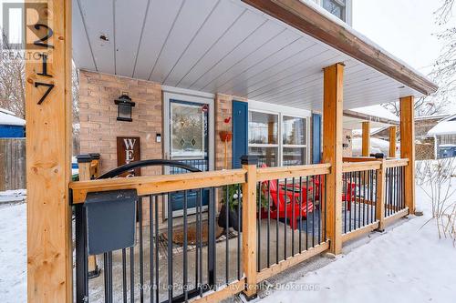 217 Bristol Street, Guelph (Downtown), ON - Outdoor With Deck Patio Veranda