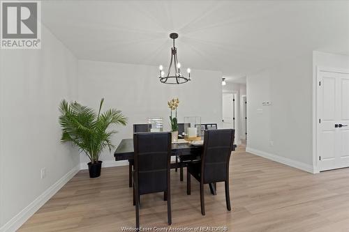 1850 Meighen Unit# Upper #1, Windsor, ON - Indoor Photo Showing Dining Room