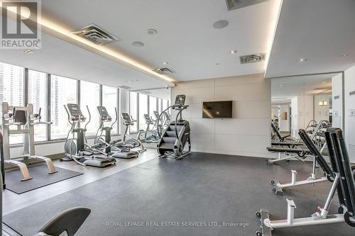 2601 - 510 Curran Place, Mississauga, ON - Indoor Photo Showing Gym Room