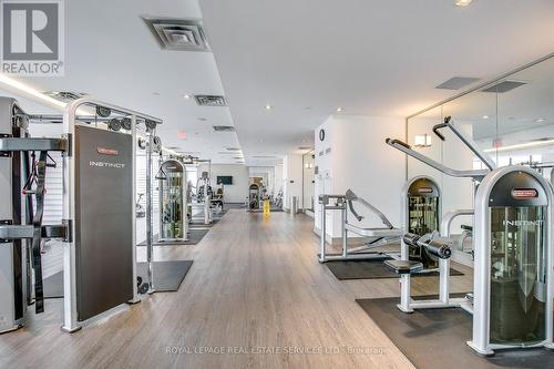 2601 - 510 Curran Place, Mississauga, ON - Indoor Photo Showing Gym Room