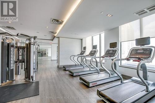 2601 - 510 Curran Place, Mississauga, ON - Indoor Photo Showing Gym Room