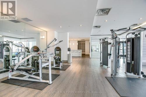 2601 - 510 Curran Place, Mississauga, ON - Indoor Photo Showing Gym Room