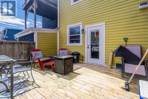 36 Cochrane Street, St. John'S, NL - Outdoor With Deck Patio Veranda With Exterior