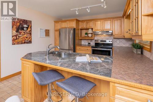 13074 Fallbrook Trail, Halton Hills, ON - Indoor Photo Showing Kitchen With Stainless Steel Kitchen With Double Sink