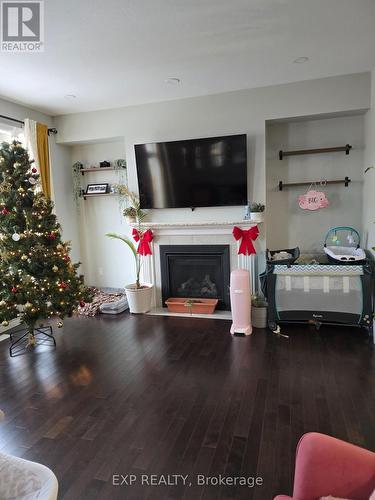 166 Rivertrail Avenue, Kitchener, ON - Indoor With Fireplace