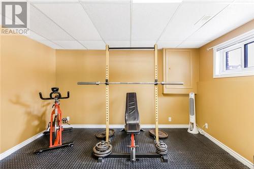 4450 Park Avenue, Hanmer, ON - Indoor Photo Showing Gym Room