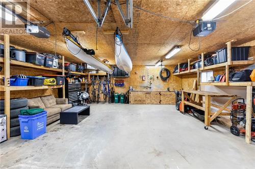 4450 Park Avenue, Hanmer, ON - Indoor Photo Showing Garage