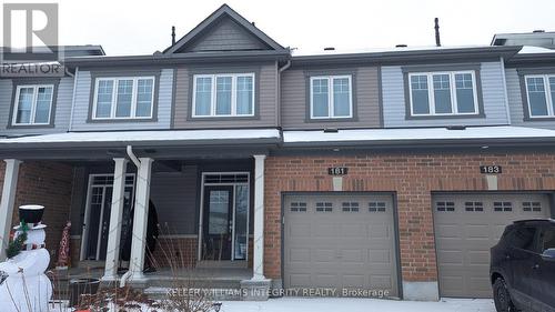 181 Bandelier Way S, Ottawa, ON - Outdoor With Facade