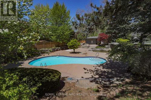 1004 - 81 Scott Street, St. Catharines (443 - Lakeport), ON - Outdoor With In Ground Pool With Backyard