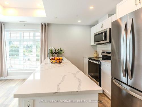 301-153 Wilson St W, Hamilton, ON - Indoor Photo Showing Kitchen With Stainless Steel Kitchen