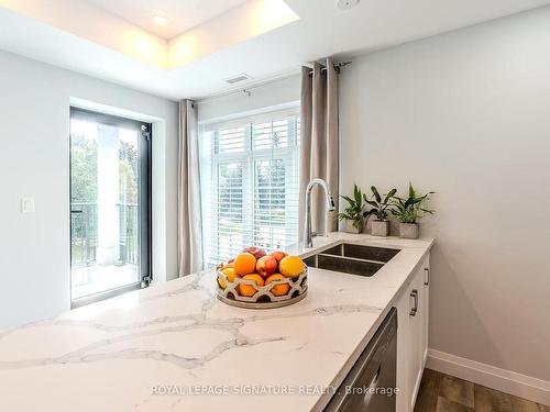 301-153 Wilson St W, Hamilton, ON - Indoor Photo Showing Kitchen With Double Sink