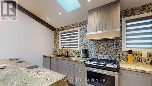 31 Lynch Road, Toronto, ON - Indoor Photo Showing Kitchen With Double Sink