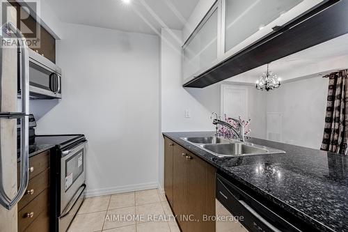 3210 - 275 Yorkland Road, Toronto, ON - Indoor Photo Showing Kitchen With Double Sink