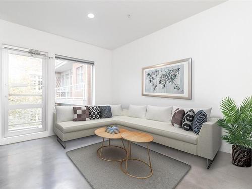 304-848 Mason St, Victoria, BC - Indoor Photo Showing Living Room