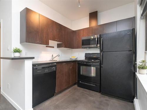 304-848 Mason St, Victoria, BC - Indoor Photo Showing Kitchen