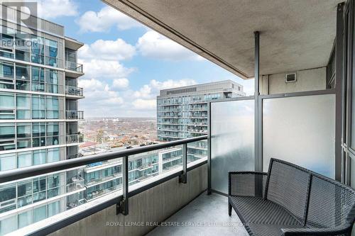 910 - 15 Zorra Street, Toronto, ON - Outdoor With Balcony With Exterior