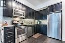 910 - 15 Zorra Street, Toronto, ON  - Indoor Photo Showing Kitchen With Stainless Steel Kitchen With Upgraded Kitchen 