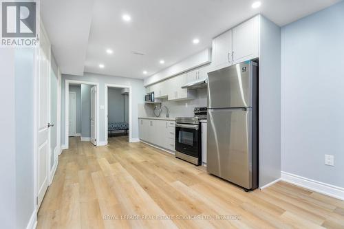 Bsmt - 8 Hammerslea Court, Brampton, ON - Indoor Photo Showing Kitchen