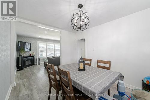 67 Allenby Avenue, Toronto, ON - Indoor Photo Showing Dining Room With Fireplace