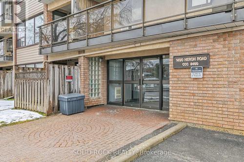 203 - 1490 Heron Road, Ottawa, ON - Outdoor With Balcony With Exterior