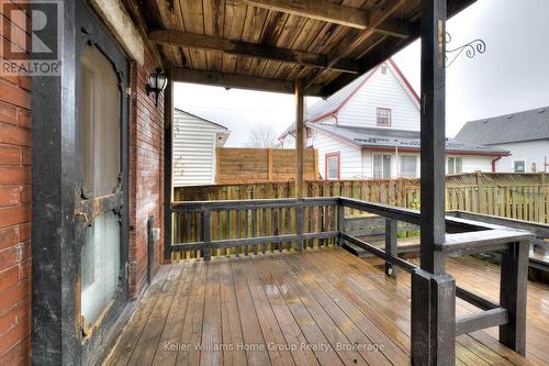 27 Hiawatha Street, St. Thomas, ON - Outdoor With Deck Patio Veranda With Exterior