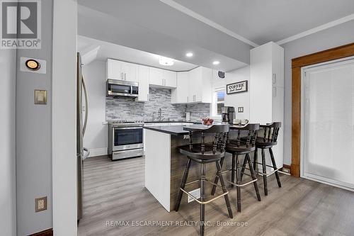 53 1/2 Robins Avenue, Hamilton, ON - Indoor Photo Showing Kitchen With Upgraded Kitchen