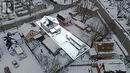 Aerial Rear photo w/ yard & accessory struture - 85 Dufferin Street, Stratford, ON  -  