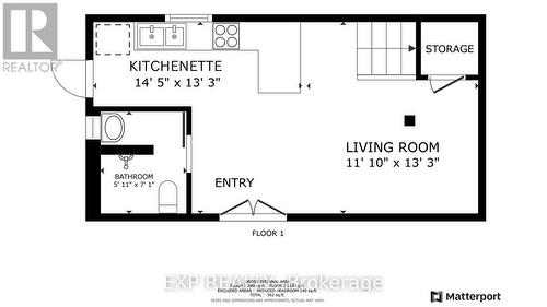 Accessory Structure - Ground Level (Finished) - 85 Dufferin Street, Stratford, ON - Other