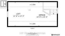 Accessory Structure - Second Level/Loft (Finished) - 