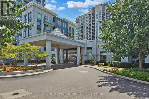 619 - 30 North Park Road, Vaughan, ON - Outdoor With Balcony With Facade