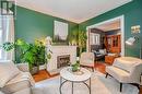 129 Northumberland Street, Guelph (Central West), ON  - Indoor Photo Showing Living Room With Fireplace 