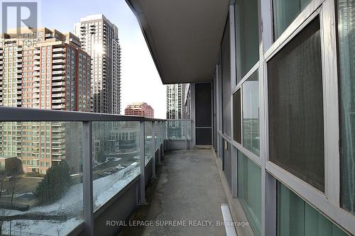 1007 - 1 Elm Drive W, Mississauga, ON - Outdoor With Balcony