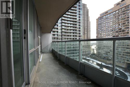 1007 - 1 Elm Drive W, Mississauga, ON - Outdoor With Balcony