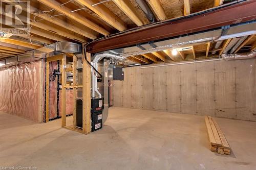 Basement with electric panel - 3C Balsam Street, Innerkip, ON - Indoor Photo Showing Basement