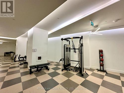 1607 - 30 Ordnance Street, Toronto, ON - Indoor Photo Showing Gym Room