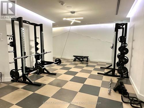 1607 - 30 Ordnance Street, Toronto, ON - Indoor Photo Showing Gym Room