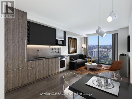 3326 - 2031 Kennedy Road, Toronto, ON - Indoor Photo Showing Kitchen With Upgraded Kitchen