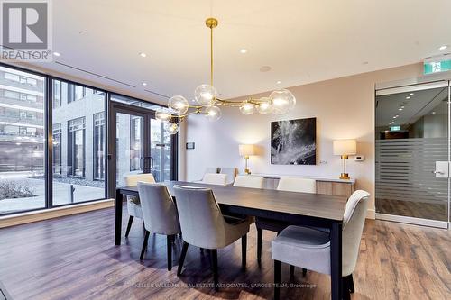 603 - 21 Park Street E, Mississauga, ON - Indoor Photo Showing Dining Room