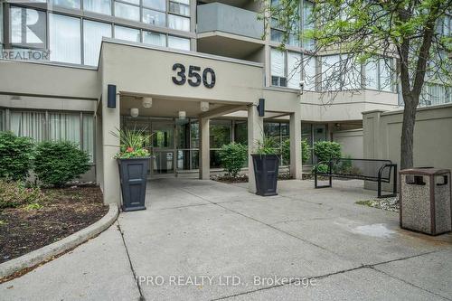 1407 - 350 Rathburn Road W, Mississauga, ON - Outdoor With Balcony