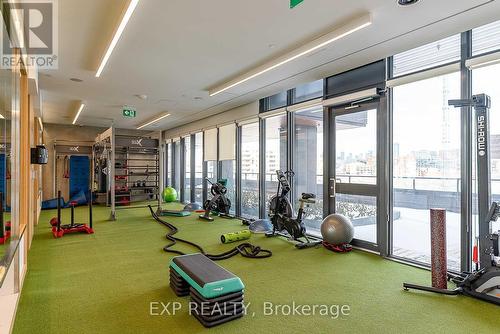 1120 - 19 Western Battery Road, Toronto, ON - Indoor Photo Showing Gym Room