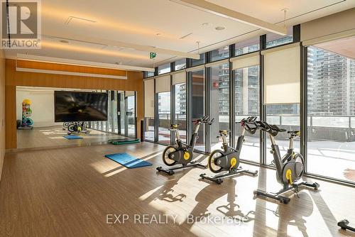 1120 - 19 Western Battery Road, Toronto, ON - Indoor Photo Showing Gym Room